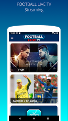 Captura de Pantalla 3 Football Live Tv Streaming android
