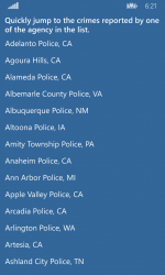 Screenshot 5 Crime Map windows