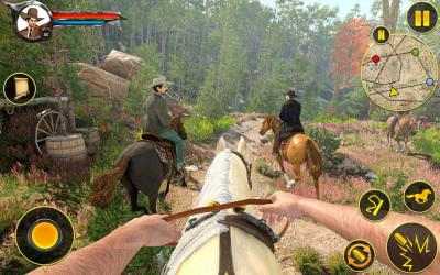 Screenshot 10 Cowboy Horse Riding Simulation : Gun of wild west android