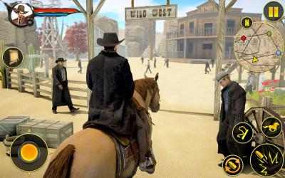 Captura 4 Cowboy Horse Riding Simulation : Gun of wild west android