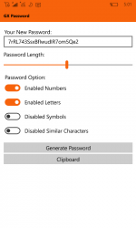 Captura de Pantalla 1 GX Password windows