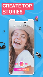 Captura de Pantalla 6 Voicer - Celebrity Voice Changer Prank Meme Videos android