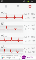 Screenshot 5 Monitor de Pulso Cardiaco android