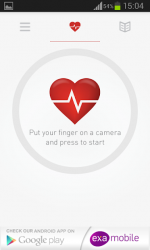 Capture 2 Monitor de Pulso Cardiaco android