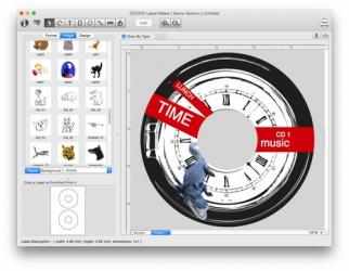 Screenshot 2 iWinSoft Mac CD DVD Label Maker mac