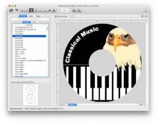 Screenshot 3 iWinSoft Mac CD DVD Label Maker mac
