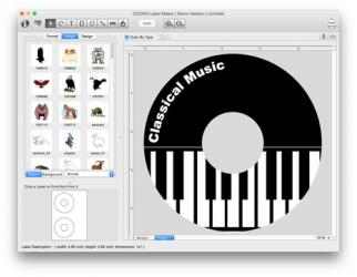Screenshot 5 iWinSoft Mac CD DVD Label Maker mac
