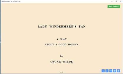 Capture 1 Lady Windmere's Fan by Oscar Wilde windows