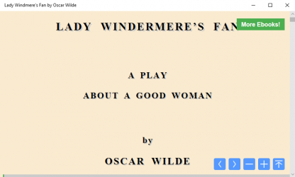 Image 10 Lady Windmere's Fan by Oscar Wilde windows