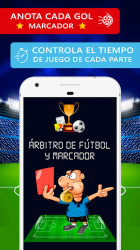Captura 4 Árbitro de Fútbol y Marcador android