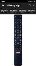 Captura 2 TCL TV Remote Control android