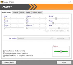 Captura de Pantalla 2 AIMP windows