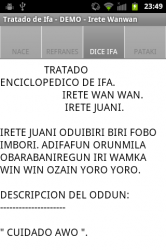 Screenshot 8 Tratado de Ifa demo android