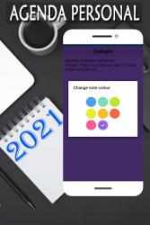 Screenshot 3 Agenda Personal 2021 android