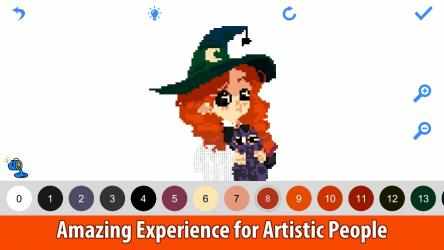 Image 14 Halloween Pixel Art:Paint by Number, Coloring Book windows