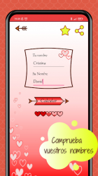 Screenshot 11 Prueba de amor con nombre, fecha y huella dactilar android