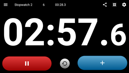 Screenshot 5 Stopwatch - cronómetro de vueltas android