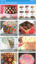 Captura de Pantalla 10 Ideas para decorar pasteles android