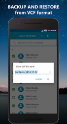 Captura de Pantalla 8 Simple contacts - Easy contact manager android