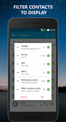 Captura de Pantalla 4 Simple contacts - Easy contact manager android