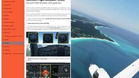 Captura 12 Guide for Flight Simulator 2020 windows