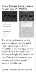 Screenshot 4 Guide for Sony WF-1000XM3 earbuds android