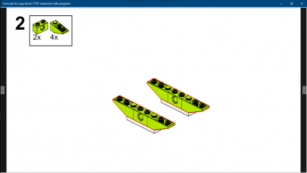 Screenshot 3 Cable car, ropeway, funicular for Lego WeDo 2.0 45300 instruction windows