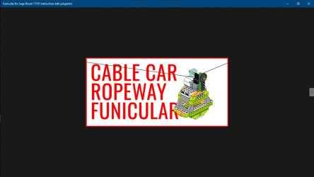 Image 1 Cable car, ropeway, funicular for Lego WeDo 2.0 45300 instruction windows