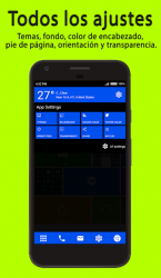 Captura 6 WP8 Launcher - Tema del Metro android