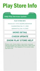 Captura de Pantalla 6 Play Services Errors Help 2021-Fix Play Store Info android