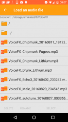 Screenshot 8 VoiceFX - cambio de voz con efectos de voz android