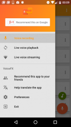 Capture 3 VoiceFX - cambio de voz con efectos de voz android