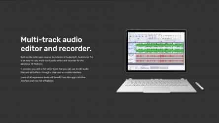 Captura 3 Audiotonic Pro Editor and Recorder windows