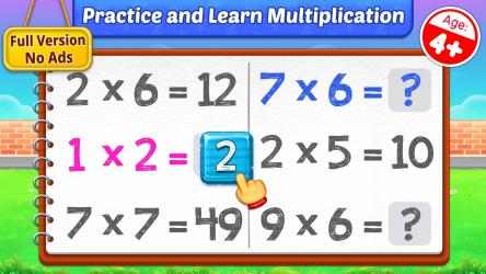 Captura de Pantalla 1 Multiplication Kids: Math Multiplication Tables windows