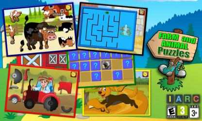 Screenshot 5 Kids Animal Farm Puzzles windows