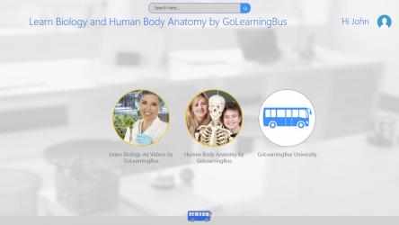 Captura 3 Learn Biology and Human Body Anatomy by GoLearningBus windows