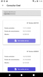 Screenshot 5 Servicios Perú: Consulta Recibos de Luz y Otros android