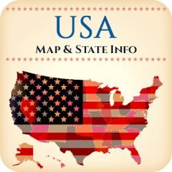 Captura de Pantalla 1 Mapa de USA android