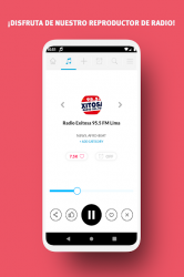 Screenshot 3 Radio del Peru gratis - Radio en Vivo y Online android