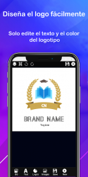Screenshot 5 Crear Logotipos gratis profesionales Logo empresas android