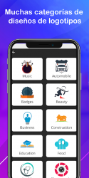 Screenshot 6 Crear Logotipos gratis profesionales Logo empresas android