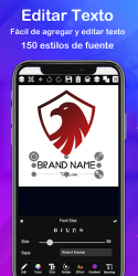 Captura de Pantalla 8 Crear Logotipos gratis profesionales Logo empresas android
