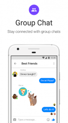 Captura 5 Messenger Lite: llamadas y mensajes gratuitos android