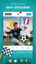 Screenshot 2 Campeonato de Euro 2020 - Pegatinas de fútbol android