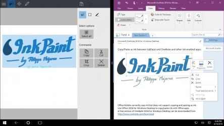 Capture 4 InkPaint windows