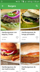 Captura de Pantalla 4 recetas de comida android