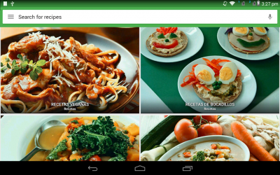 Captura de Pantalla 8 recetas de comida android