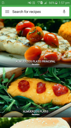 Captura de Pantalla 2 recetas de comida android
