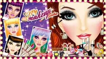 Captura de Pantalla 3 My Makeup Salon - Girls Fashion Game windows