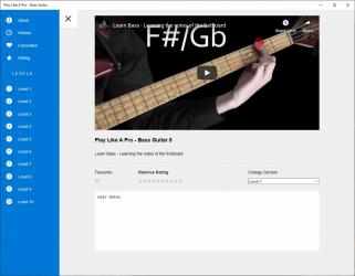 Screenshot 3 Play Like A Pro! Bass Guitar windows